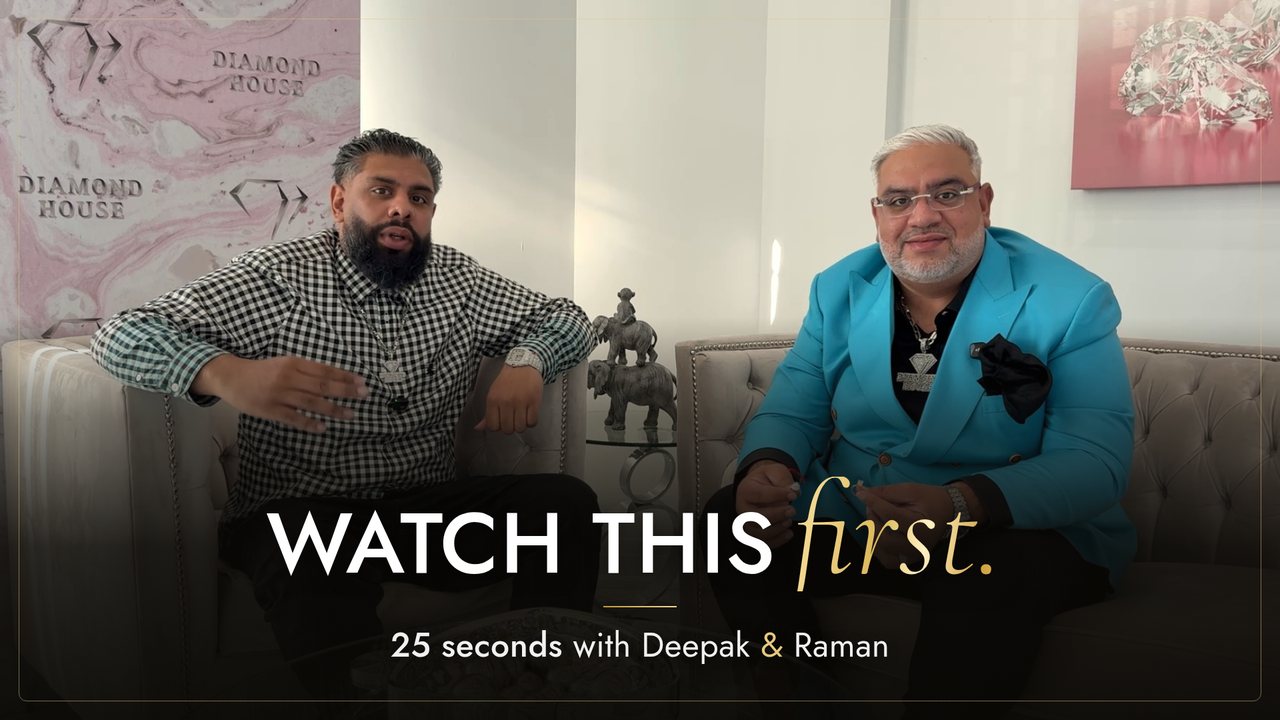 Watch this first: 25 seconds with owners Deepak and Raman