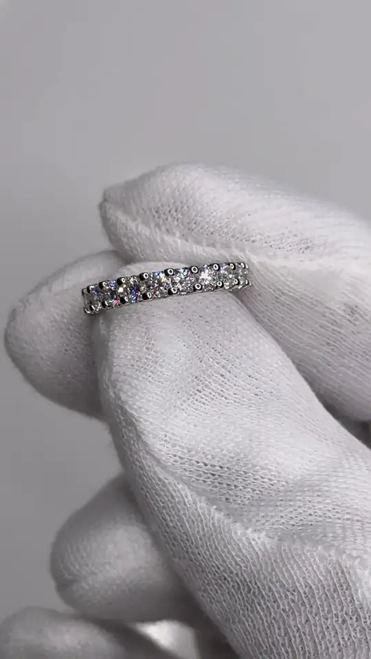 Diamond eternity band